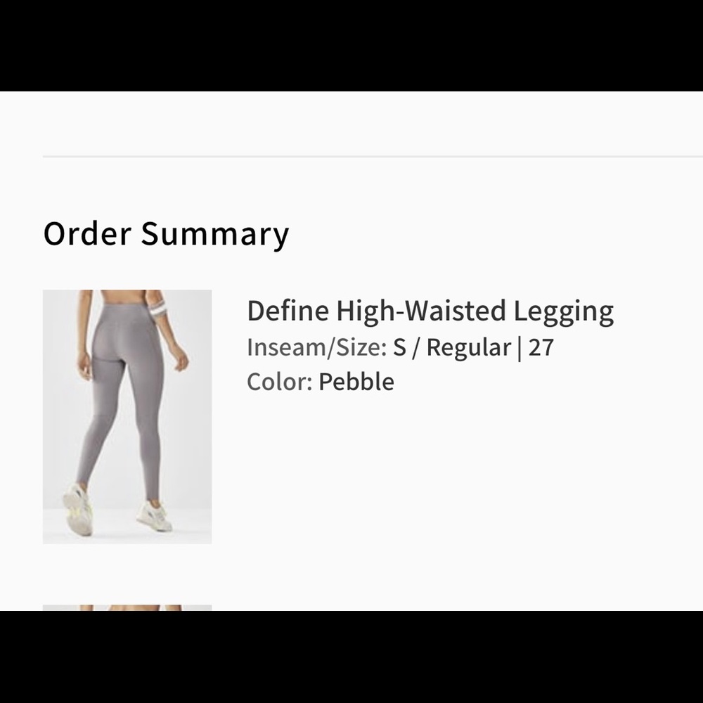 Fabletics Define High-Waisted Legging - Picture 4 of 5
